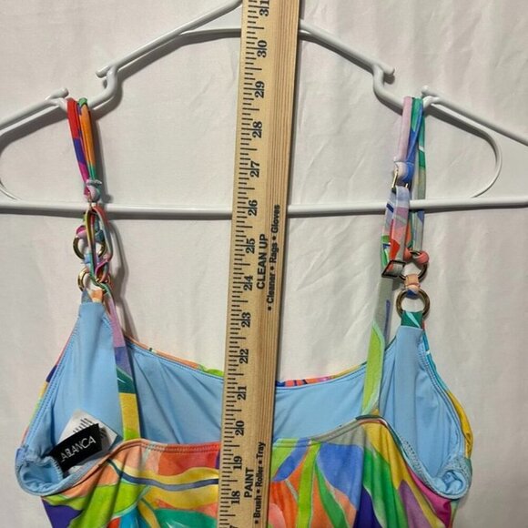 La Blanca Tropi-Flage Swimsuit | Size 8 - Picture 4 of 12